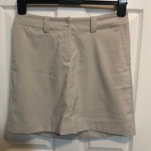 Cream Nike Golf skirts